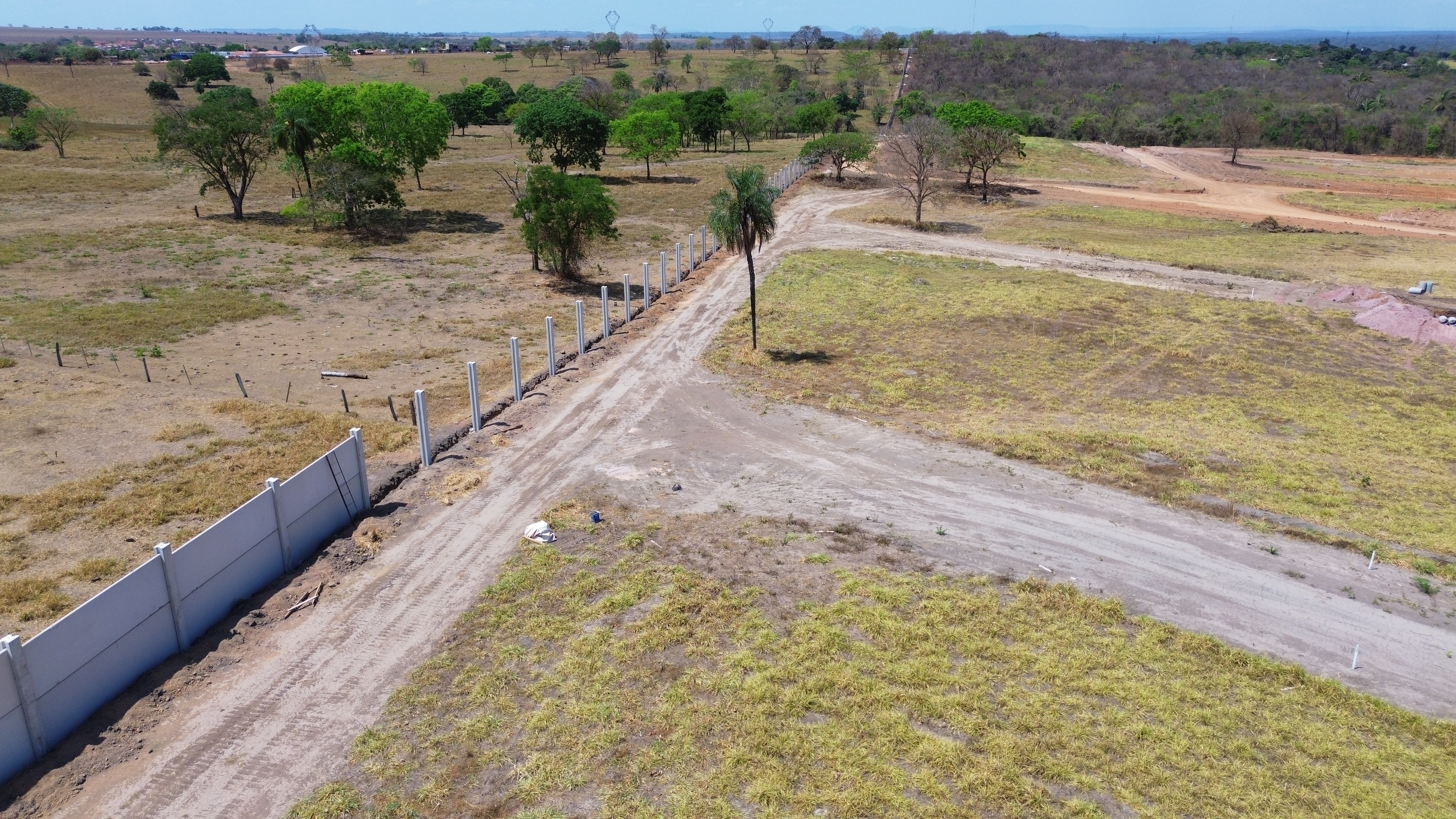 Muro Paliteiro e Pré-Moldado- Condomínio Natura Residence